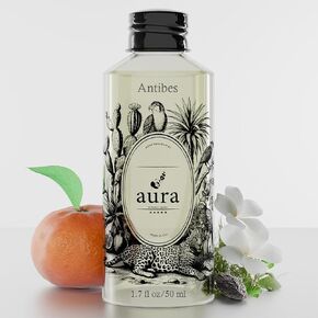 Aura Corsica Oil Oil - مستوحى من Baccarat Rouge | 4 Fl Oz (120 مل) مزيج زيت الناشر للعلاج العطري ، وموزع الزيوت الأساسية-رائحة مستوحاة من الفندق ، وطويلة الأمد للمنزل أو الأعمال in Kuwait