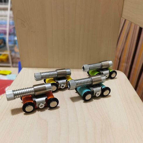 Mini Metal Cannon Model Desktop Ornament – Firecracker Launch Recoil Car for Collection, Decoration Gift & Festive Display (Blue) in Saudi Arabia
