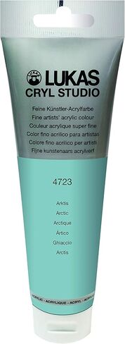 Lukas CRYL Studio Artist Acrylic Paint, Peach Pink, 125 ml Tube - High Pigment Acrylic Paints for Canvas Painting, Large Scale Works - Medium-Viscosity, Water-Mixable, Fast Drying in Saudi Arabia