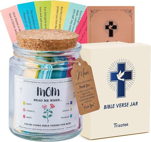 Valentines Day Gifts for Him Her Teen Girls Boys, Easter Basket Stuffers for Teens, Sister Birthday Gifts, Baptism First Communion Gift for Girls Boys, Christian Gift Bible Verse Jar for Women Men in Saudi Arabia