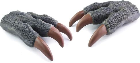 Ulalaza 1Pair Dinosaur Claws Dino Cosplay Paw Gloves Costume Accessoriesfor Velociraptor Pretend Play Party Supplies in Saudi Arabia