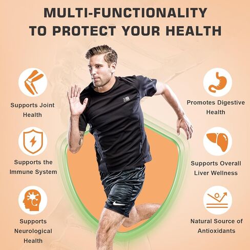 الكركم الكركم 1800 مجم مع 95% من الكركمينويد والفلفل الأسود - تركيبة عالية الامتصاص للمفاصل والالتهابات ودعم المناعة - قوة إضافية، نباتي، غير معدل وراثيًا - 90 كبسولة in Kuwait