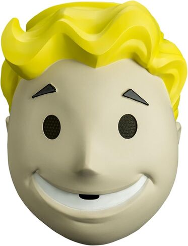 Trick Or Treat Studios Fallout Vault Boy Adult Vinyl Costume Mask in Saudi Arabia