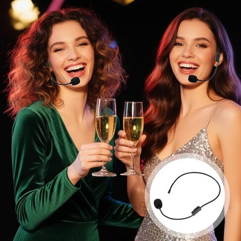 سماعة رأس ميكروفون وهمية، إكسسوارات أزياء روك ستار هيبي سنجر دعائم سماعة رأس ميكروفون وهمية سماعة رأس ميكروفون لحفلة الهالوين in Kuwait
