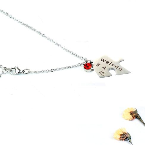 5 BFF Best Friend Necklace Puzzle Friendship Sister Pendant for 6 in Saudi Arabia
