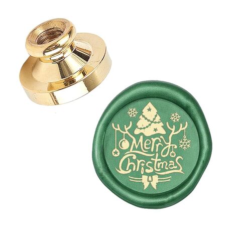 CRASPIRE WAX SEAL SEAL HEAD SNOMMAN PRESSION SEALING BRASS Stamp Head Olny لتزيين دعوات المظروف in Kuwait