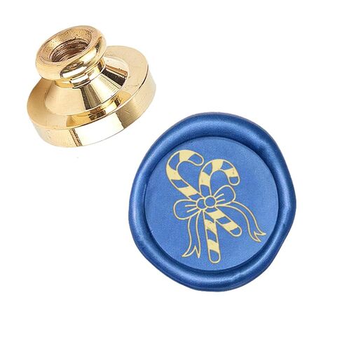 CRASPIRE WAX SEAL SEAL HEAD SNOMMAN PRESSION SEALING BRASS Stamp Head Olny لتزيين دعوات المظروف in Kuwait