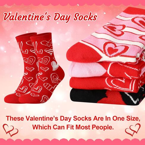 Novelty Fun Crew Socks for Women Colorful Crazy Socks for Women Girls Gifts in Saudi Arabia