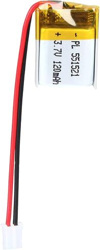 YDL 3.7V 1000mAh 102050 Lipo Battery Rechargeable Lithium Polymer ion Battery Pack with PH2.0mm JST Connector in Saudi Arabia