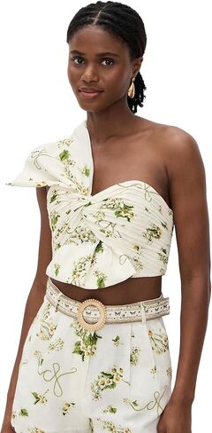 Camilla Women's Asymmetric Bow Top in Saudi Arabia