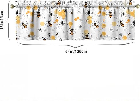 3pcs Flowers Kitchen Curtains and Valances Set Curtain for Funny Window Over Sink Ideas Decor for Kitchen Bedroom Bathroom Small Window Drapes in Saudi Arabia