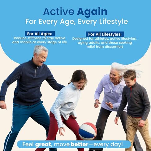 ACTIVE AGAIN Hope Science Joint & Muscle 90 Softgels | for Joint Health and Mobility, Muscle, Back, Knee, Shoulder | Doctor Approved | Made in USA in Saudi Arabia