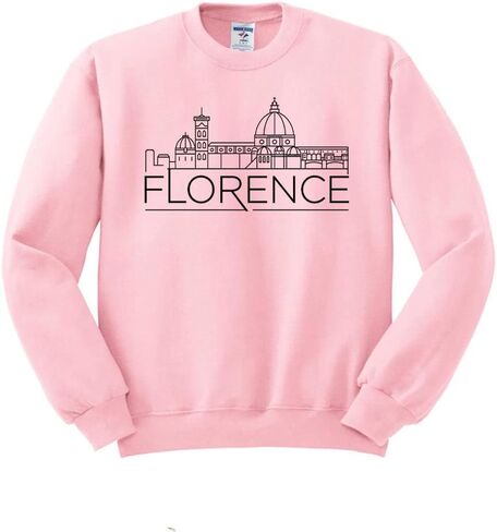 TeesAndTankYou Skyline Florence Italy Sweatshirt Unisex in Saudi Arabia