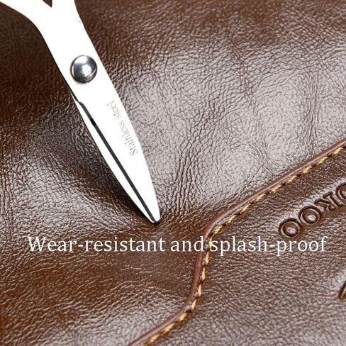 Business Handbag Men's Crossbody Bag Soft Leather Single-shoulder in Saudi Arabia