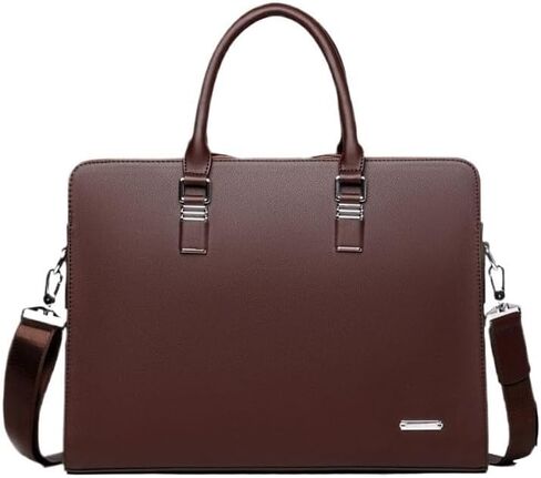 Business Handbag Men's Crossbody Bag Soft Leather Single-shoulder in Saudi Arabia