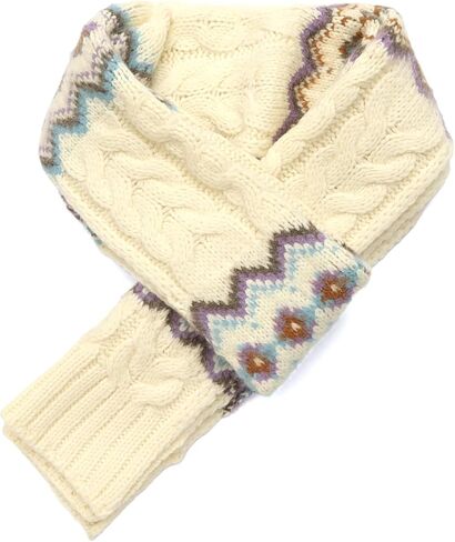 Coach Fair Isle Knit Scarf in Kuwait