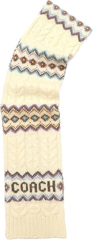 Coach Fair Isle Knit Scarf in Kuwait