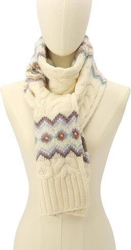Coach Fair Isle Knit Scarf in Kuwait