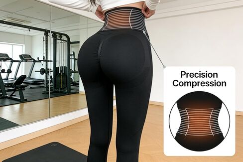 Women's High Waisted Leggings with Pockets - 7/8 Length Tummy Control Workout Pants - Lightweight Sculpting Compression Yoga Tights Running Cycling Athletic Smoothing Shapewear (Black) in Saudi Arabia