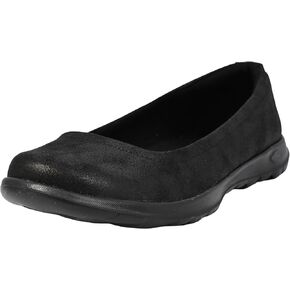Skechers Women's Go Walk Lite- Susie Shoes, Black/Black, 8 M in Kuwait