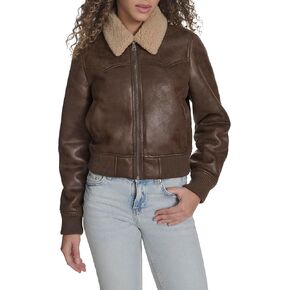 Levi's womens Faux Shearling Western Bomber in Saudi Arabia