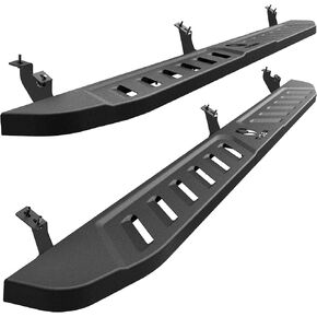 Tyger Auto 6.6" Blade Running Boards Compatible with 2007-2018 Chevy Silverado GMC Sierra 1500; 2007-2019 2500 3500HD; 2019 LD/Limited | Crew Cab | TG-BL7C7148 | Side Step Nerf Bars in Kuwait