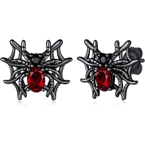 Gothic Bat Earrings 925 Sterling Silver Goth Bat Stud Earrings Gothic Halloween Jewelry Gifts for Women in Kuwait