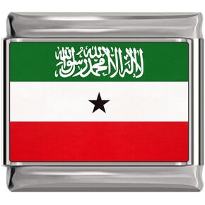 Somaliland Flag Italian Charm in Saudi Arabia