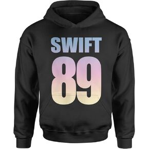 Expression Tees Lover Era Swift 89 Birth YearYouth-Size Hoodie، صوف ناعم، مقاس مريح، تصميم جرافيك عصري in Kuwait