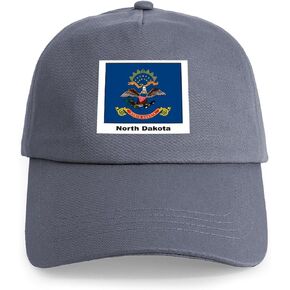قبعة CafePress I Love North Dakota قبعة بيسبول قابلة للتعديل in Kuwait