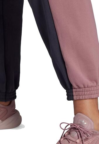 adidas Originals Women's Trefoil Logo Script Cotton French Terry Jogger Sweatpants, Plus Sizes in Saudi Arabia