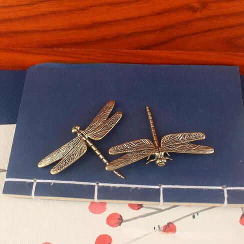 Dragonfly Sculpture - Handmade Metal Dragonfly Figurine with Wings for Study & Office​ in Saudi Arabia