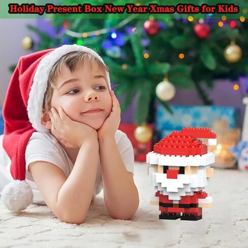 Christmas Figurines Set, Santa Claus and Elf Collectible Decor, Festive Tabletop Statues for Holiday Home Mantel Shelf Display in Saudi Arabia