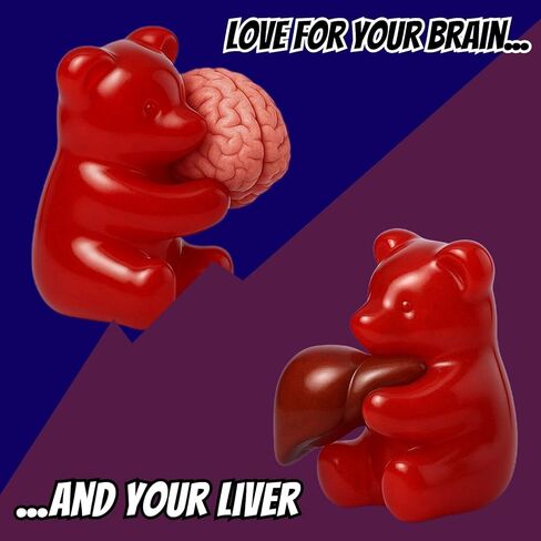 Gummies for Alcohol Metabolism & Liver Support - Post Drinking Relief Formula for Better Morning Recovery - B12 + Milk Thistle + DHM + Electrolytes - Vegan, 10 Counts, Packs of 2 in Saudi Arabia