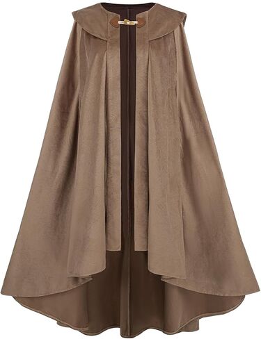 LTAKK Renaissance Cloak Women Medieval Cape Adult Witch Robe Ren Faire Halloween Costumes in Saudi Arabia
