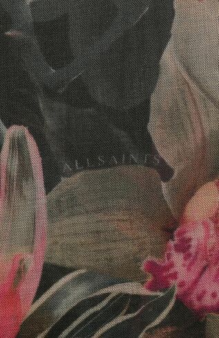 وشاح Adena مستطيل للسيدات من AllSaints، إكسسوار شكلي 100% بقماش خفيف الوزن in Saudi Arabia