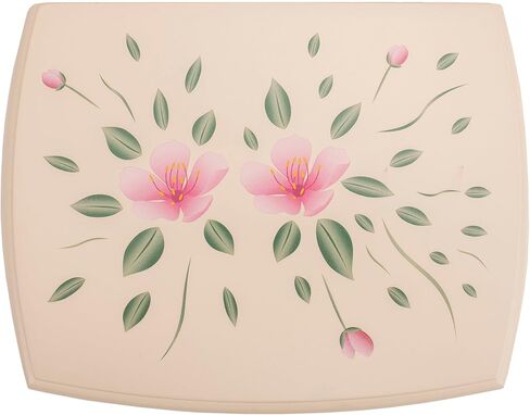 Cottage Garden Ballerina Cream 7.5 x 5.8 MDF Wood and Velvet Musical Jewelry Box Plays Tune Swan Lake in Saudi Arabia