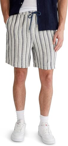 Aeropostale Mens 7" All Day Jogger - Linen Blend Shorts in Saudi Arabia