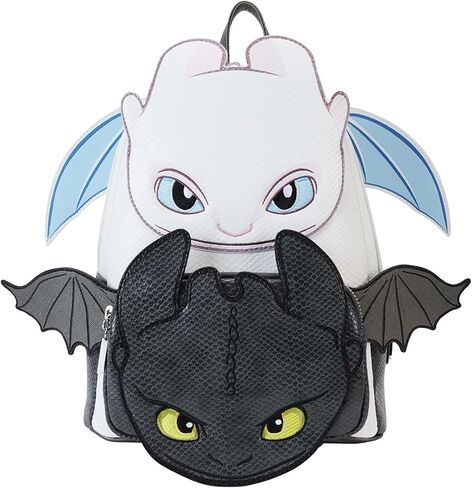 Loungefly How to Train Your Dragon Light & Night Fury Cosplay Mini Backpack in Saudi Arabia