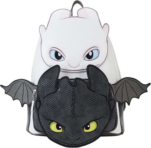 Loungefly How to Train Your Dragon Light & Night Fury Cosplay Mini Backpack in Saudi Arabia