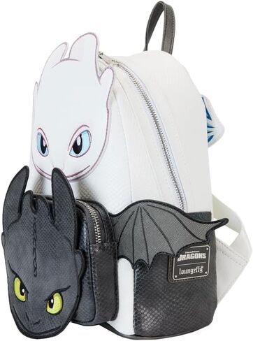 Loungefly How to Train Your Dragon Light & Night Fury Cosplay Mini Backpack in Saudi Arabia