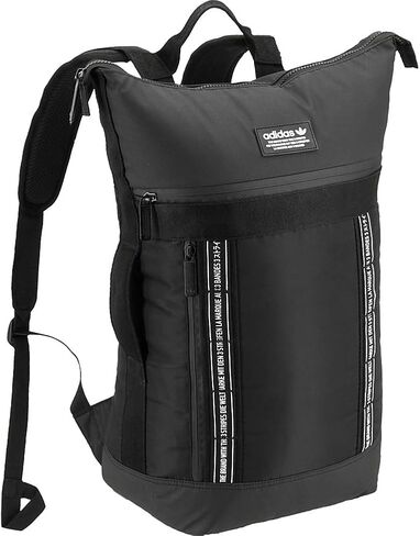 adidas Originals Unisex Future Backpack, Black/White, ONE SIZE in Saudi Arabia