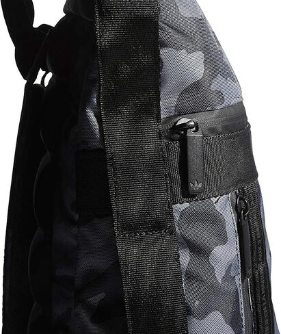 adidas Originals Unisex Future Backpack, Black/White, ONE SIZE in Saudi Arabia