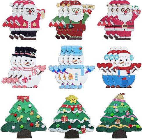 28 درجة مئوية 320pcs ملصقات رغوة عيد الفصح ، وبيض أرنب الفنون ومجموعات الحرف ، وملصقات DIY للأطفال in Kuwait