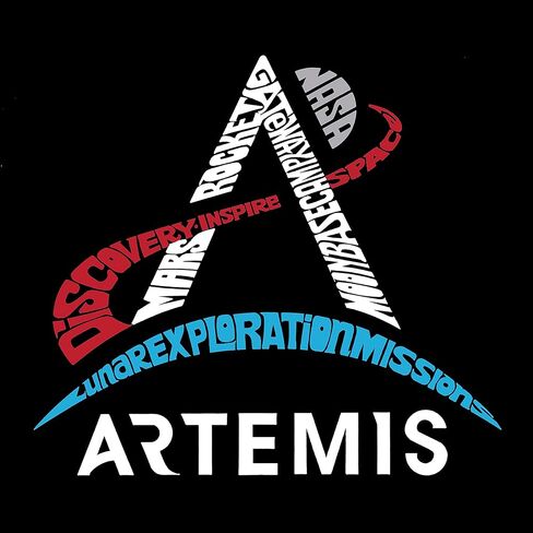 شعار NASA Artemis - تي شيرت بأكمام طويلة للأولاد in Kuwait