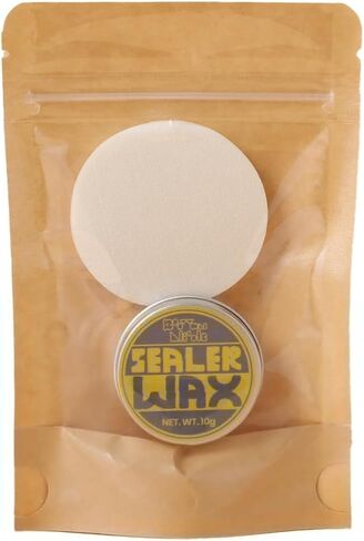 BOOWAN NICOLE Paste Sealer Wax with Carnauba and Beeswax - Clear - Perfect for Wood Stone Concrete Jesmonite, Food-Grade Waterproof & Color Protection in Kuwait