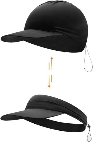 Mens Quick Dry Cool Sun Visor Running Hat Women Elastic Sports Sweat Headbands Summer Tennis Golf Cap Beach Sun Hat in Kuwait