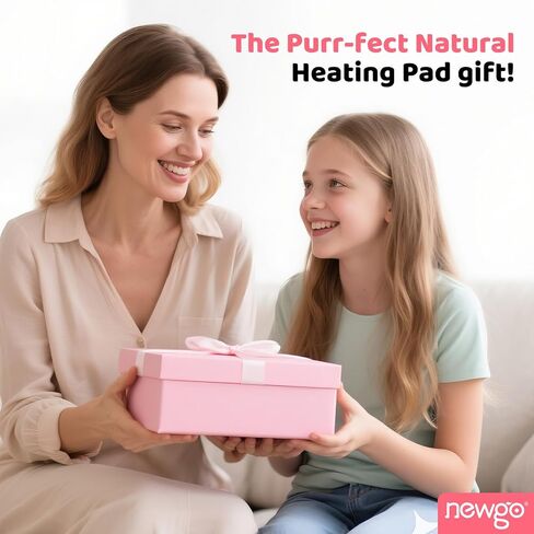 NEWGO Microwavable Unscented Heating Pad for for Women and Kids, Moist Heat Warm Hot Compress for Period Cramps, Stress Relief, Cute Soft Plush Heating Pad, Gift for Kids & Adults with Washable Cover in Kuwait