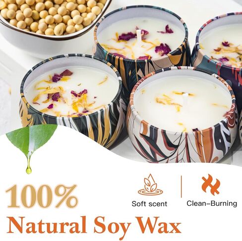 16 Pack Soy Wax Scented Candle Gift Set, Bulk Value Aromatherapy Candles with Fresh Green, Sea Salt & Sage, Coconut Vanilla, Lemon, Ocean Breeze, Vanilla, Lavender & Berry Scents – Gifts for Women in Saudi Arabia