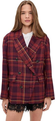 سترة نسائية ذات صدر مزدوج من Free People in Saudi Arabia